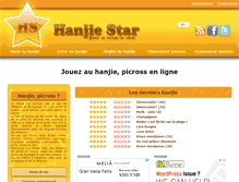 Tablet Screenshot of hanjie-star.fr